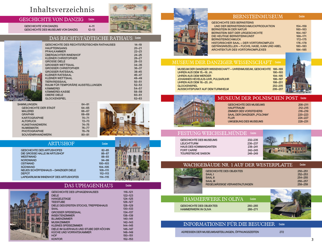 Gdansk - illustrated guidebook - content